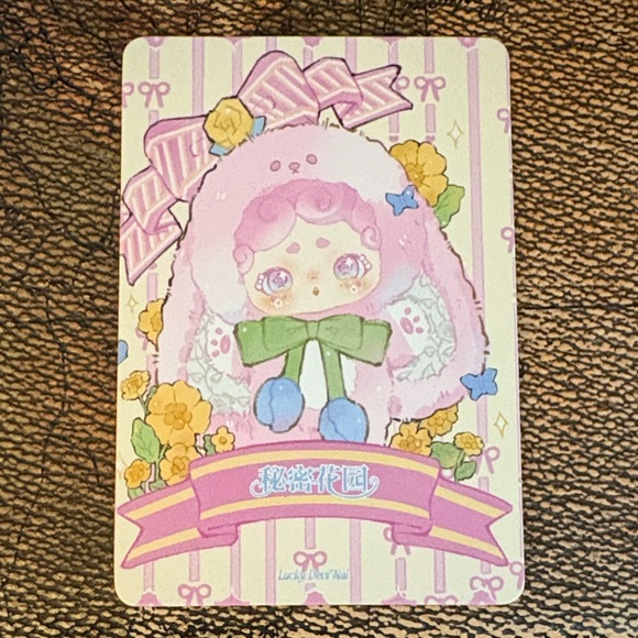 Lucky Deer Nai Secret Garden Fusu Pink Bunny-Card Confirmed - Picture 3 of 6